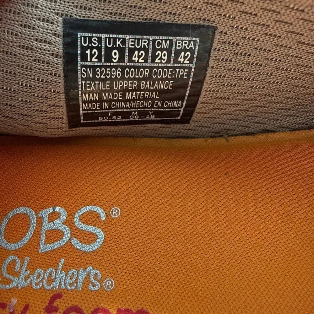 BOBS for Sketchers Dogs In Hats Pattern Cushioned Flats Size 12